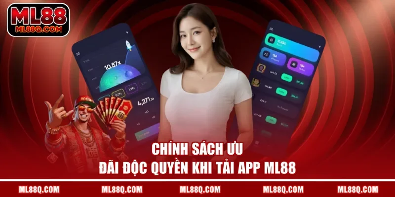 Chính sách ưu đãi độc quyền khi tải app ML88